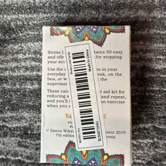 Stress Less Cards Deck Self-Awareness 50 Daily Reflect Self Help Anxiety New - Picture 6 of 7